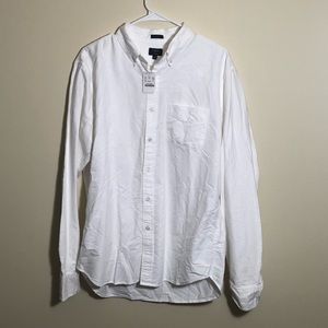 J. Crew Men’s Long Sleeves Button Down Large NWT